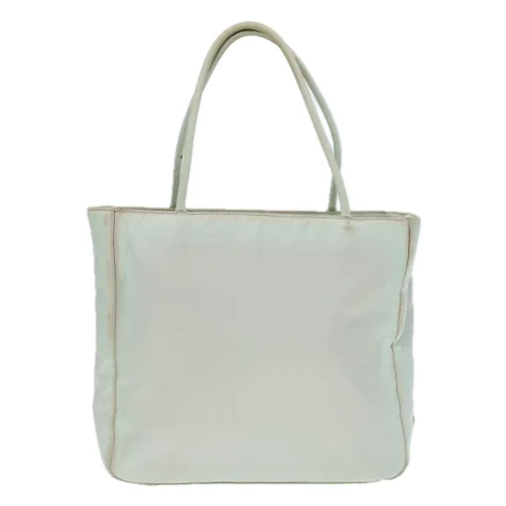 Prada Vintage Pre-owned Nylon prada-bags Blue Dames
