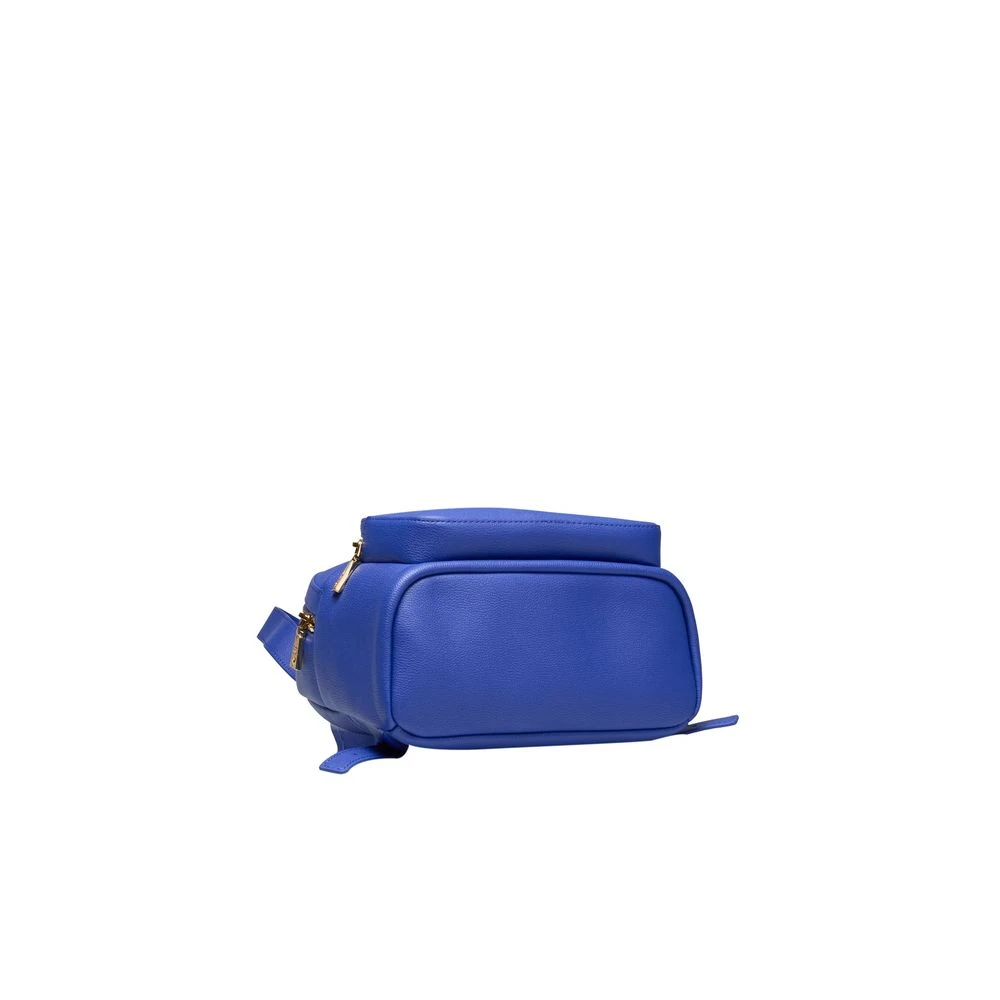 Love Moschino Blauwe rugzak met verstelbare banden Blue Dames