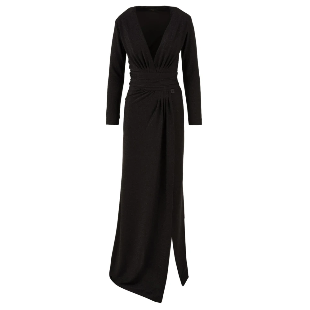 Gaëlle Paris Black Gaelle Dress - Female - Maxi Dresses - L - Dresses