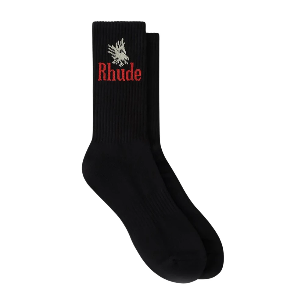 Rhude Eagles Sokken Black Heren