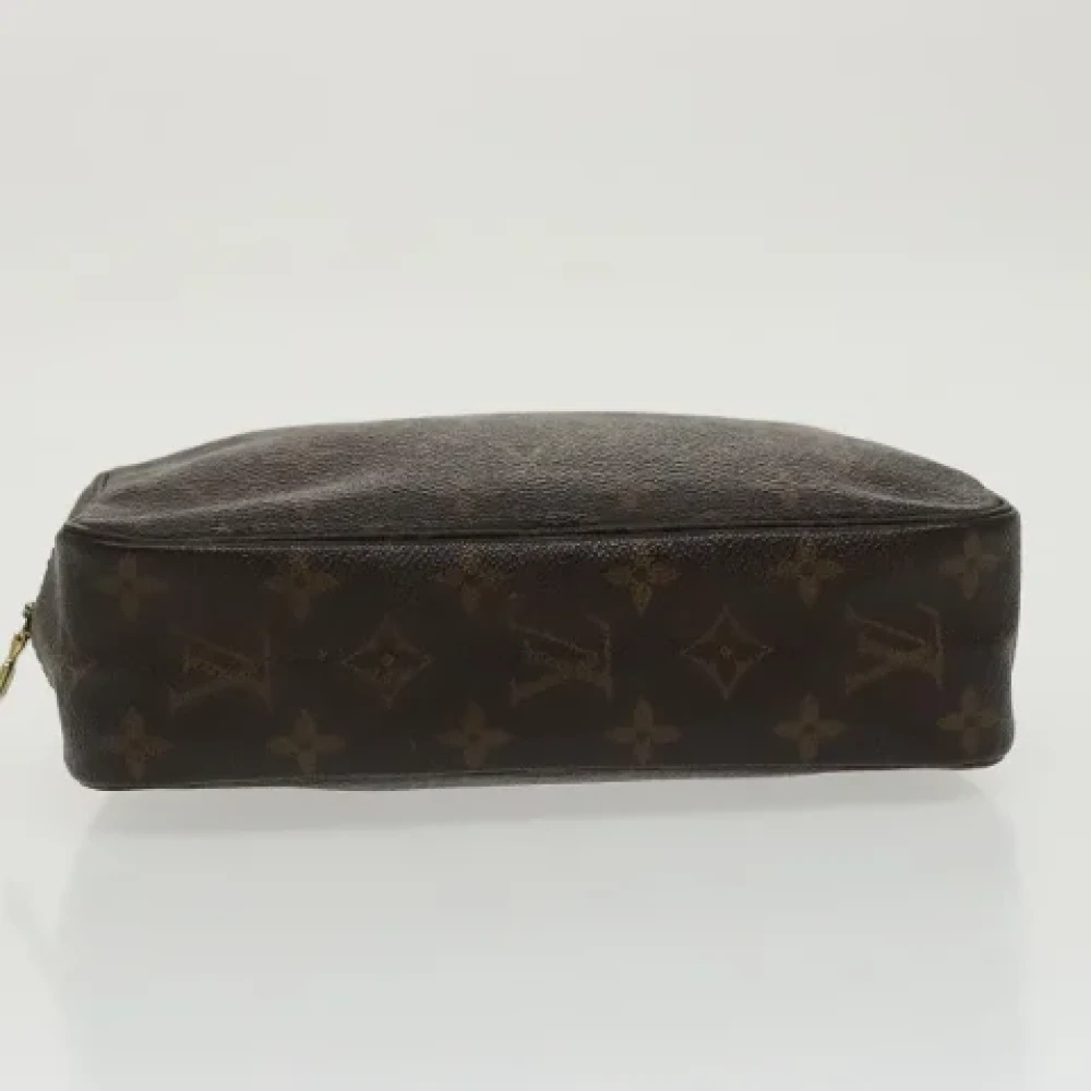 Louis Vuitton Vintage Pre-owned Canvas clutches Brown Dames