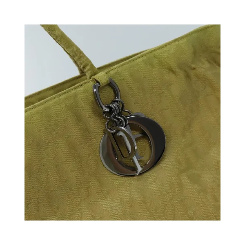 Dior Vintage Pre-owned Nylon dior-bags Yellow Dames