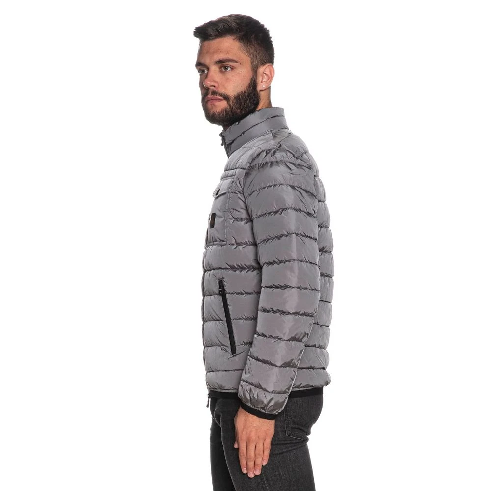 RefrigiWear Grijze Nylon Donsjas Gray Heren