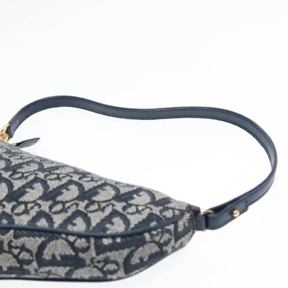 Dior Vintage Pre-owned Canvas dior-bags Blue Dames