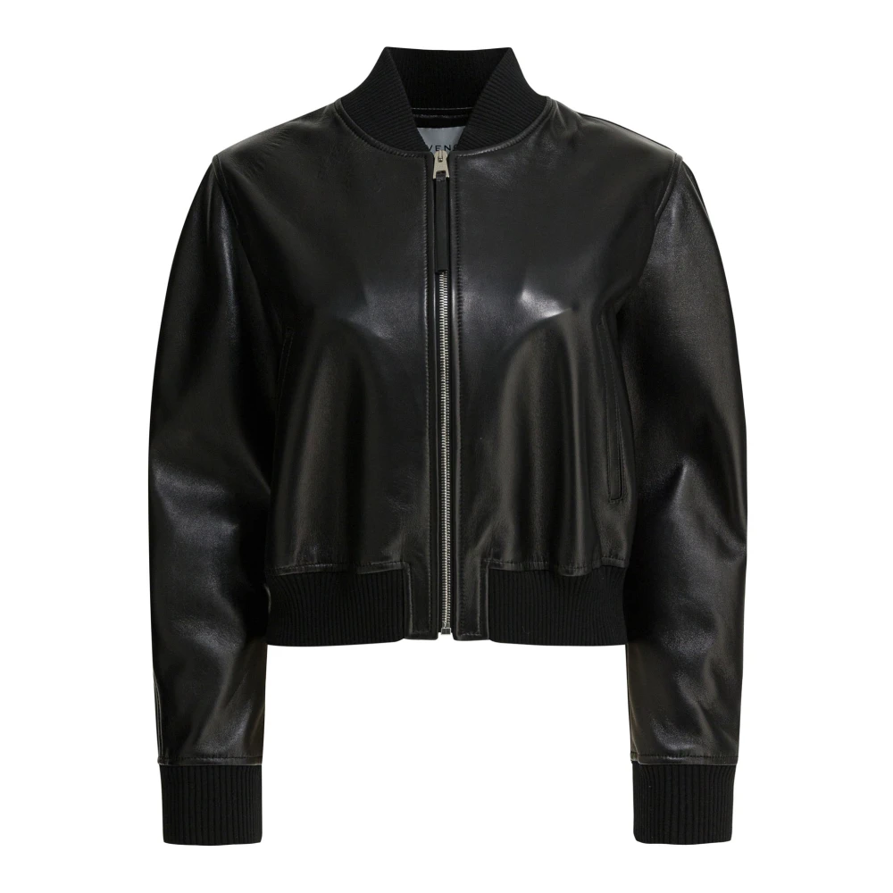 Givenchy Women's Black Bomber In Nappa Leather