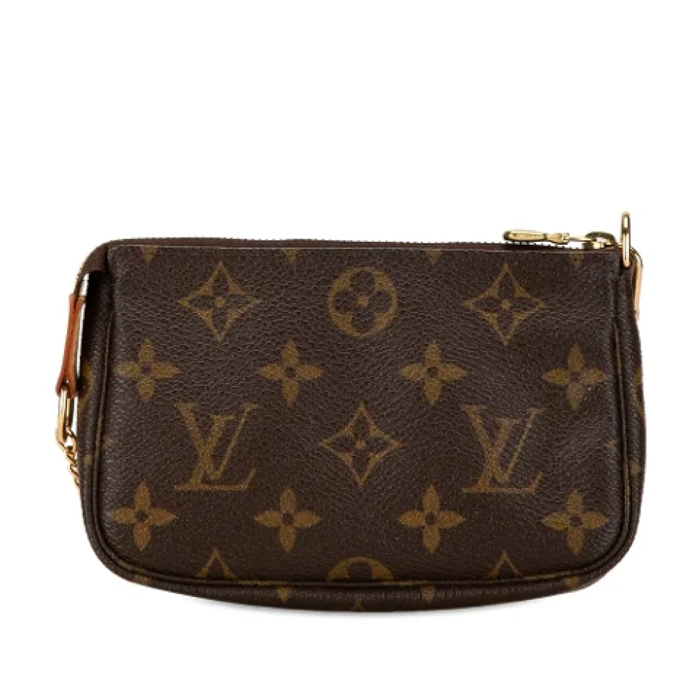 Louis Vuitton Vintage Pre-owned Canvas handbags Brown Dames
