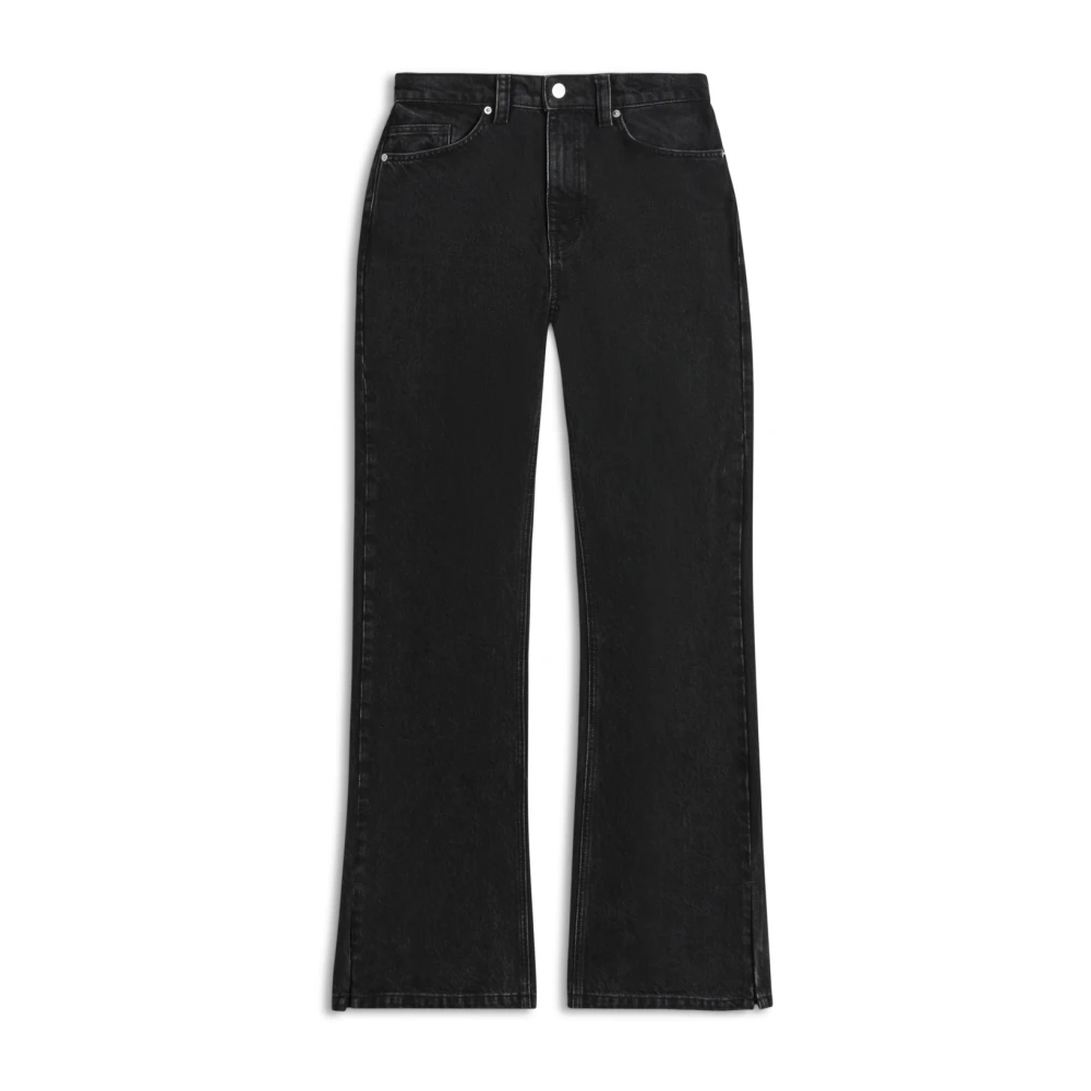 Axel Arigato Ryder Utsvängda Jeans Black, Dam