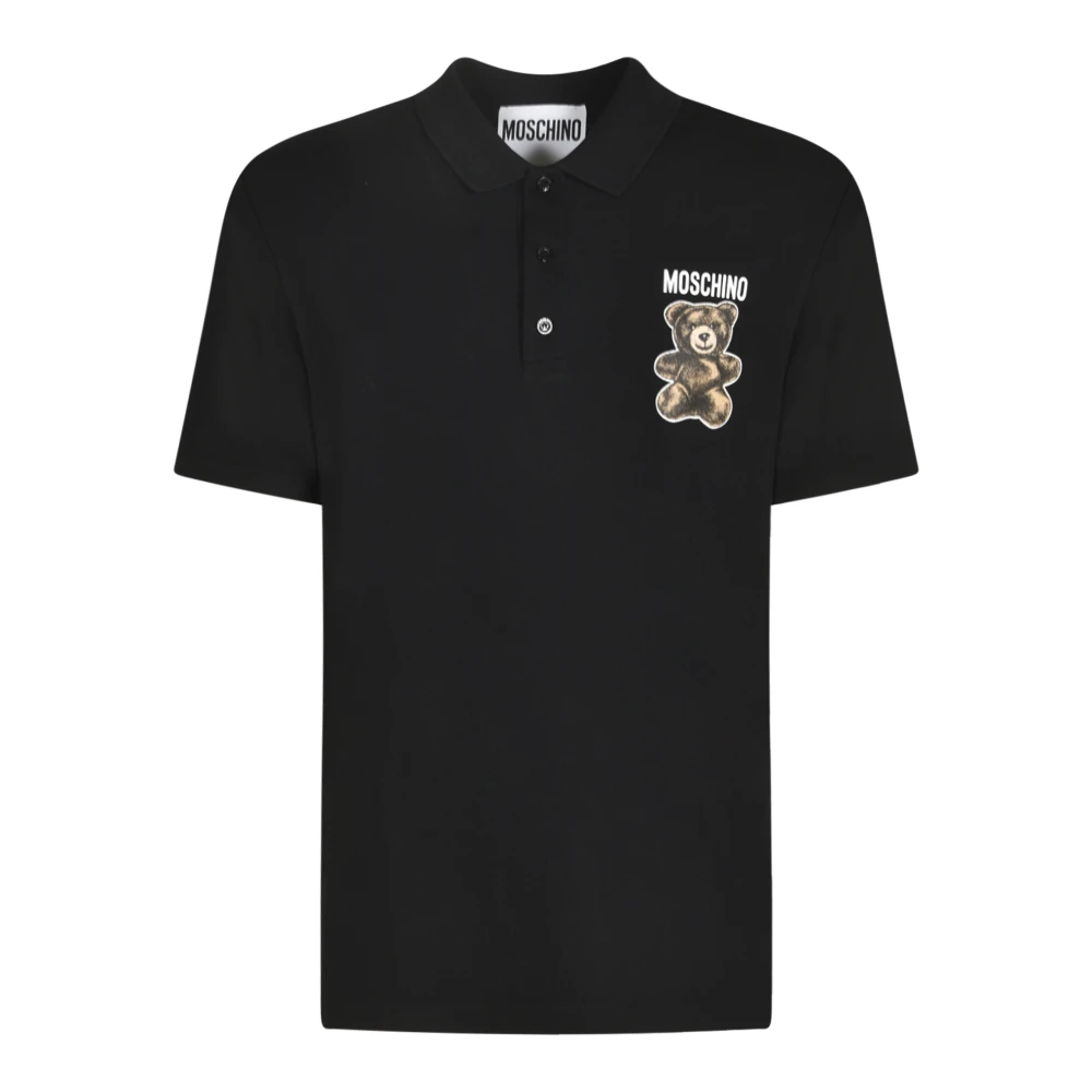Moschino Stijlvolle T-shirts en Polos Black Heren