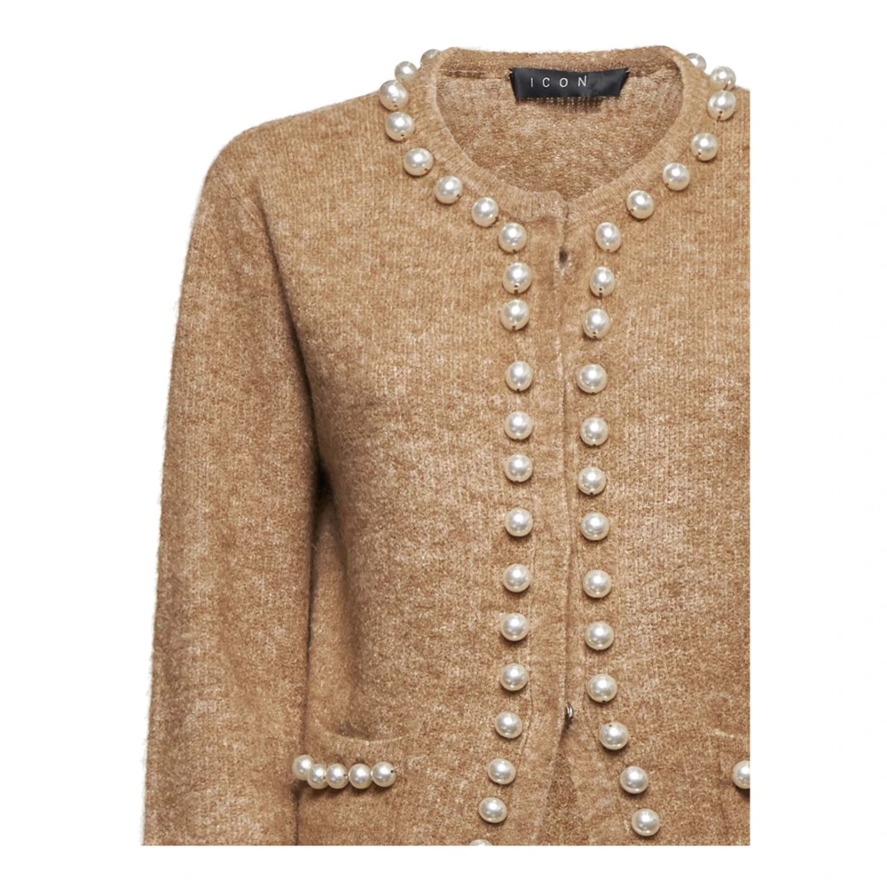 Kaos Icona Kamel Trui Brown Dames