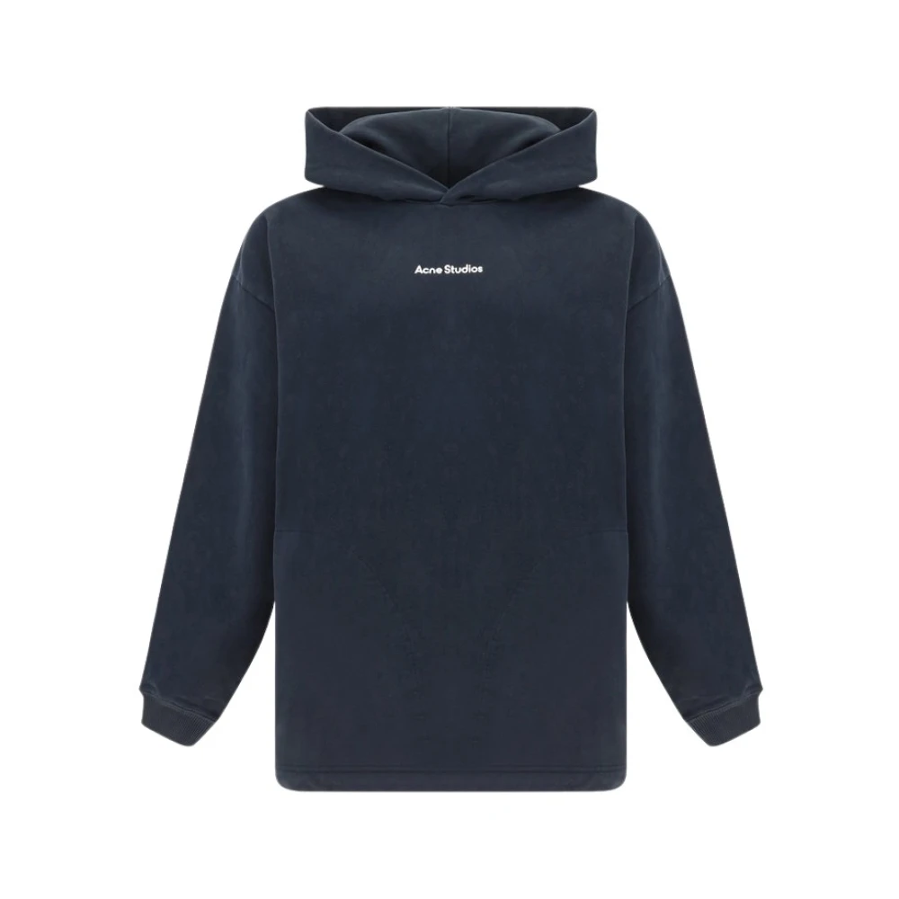 Acne Studios Zwarte Sweatshirt met Stijl Fn-Ux-Swea000034 Blue Heren