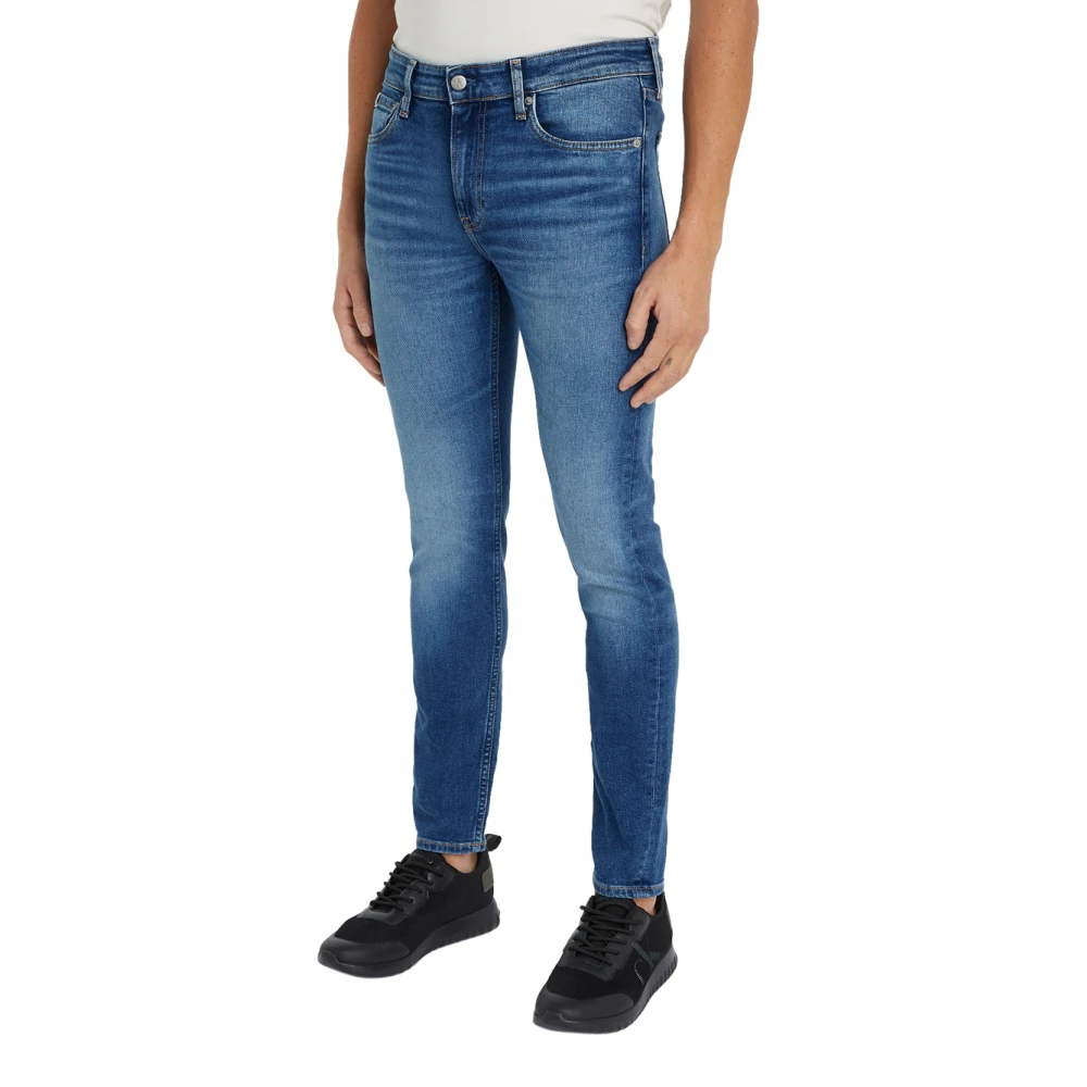 Calvin Klein Slim Taper Jeans Blue Heren