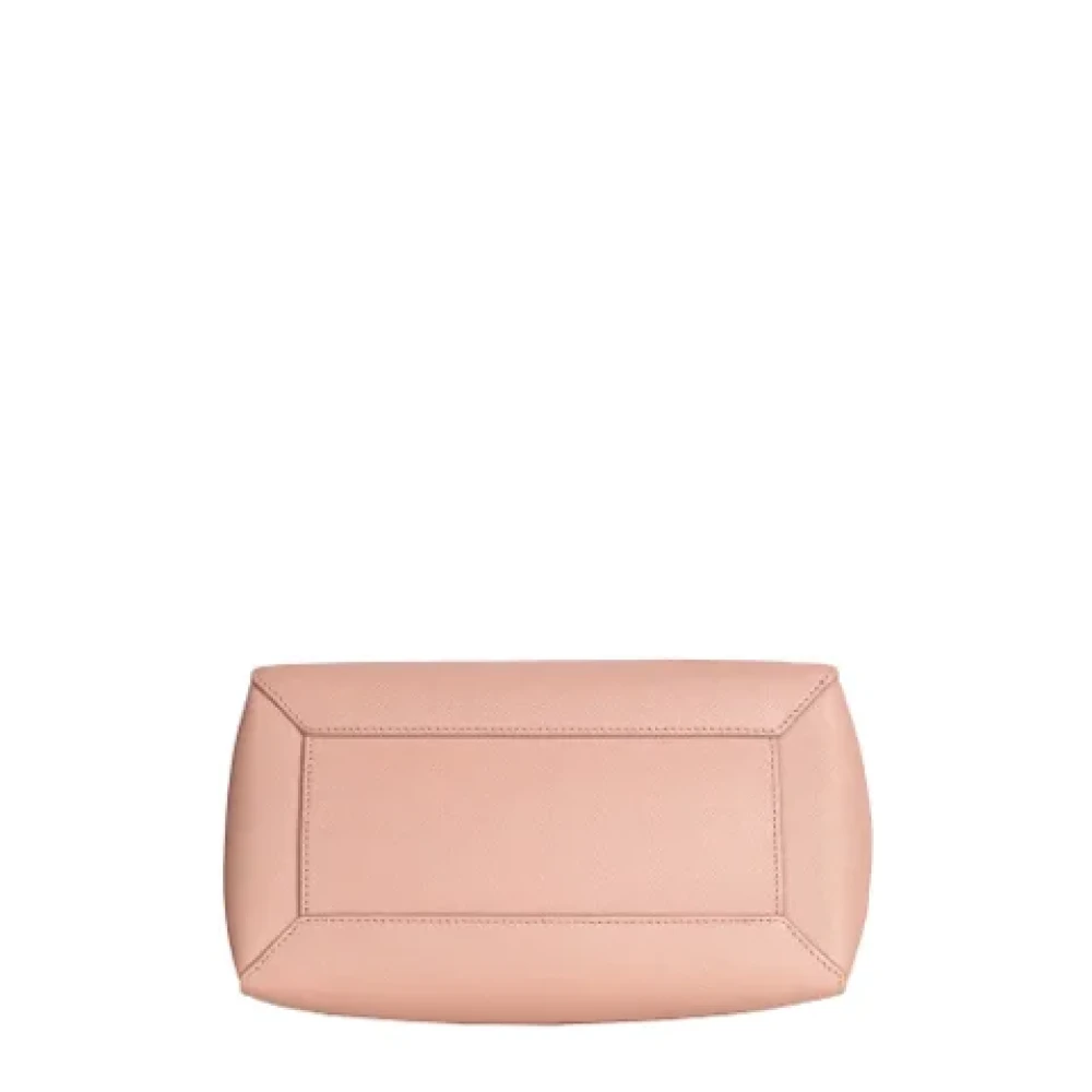 Celine Vintage Pre-owned Leather celine-bags Pink Dames