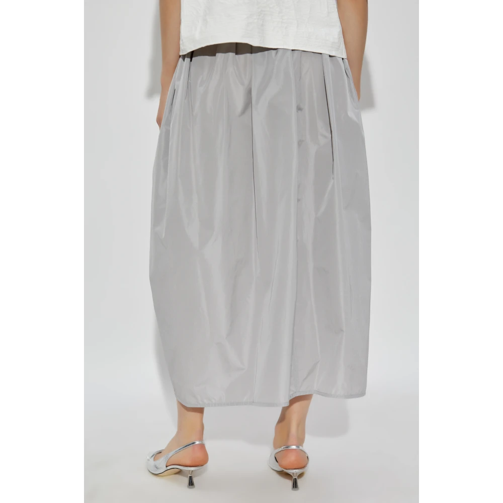 Fabiana Filippi Wijd uitlopende rok Gray Dames