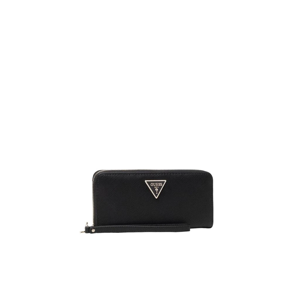 Guess Zwarte Damesportemonnee Herfst Winter Collectie Black Dames