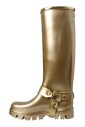 gouden-pvc-regenlaarzen