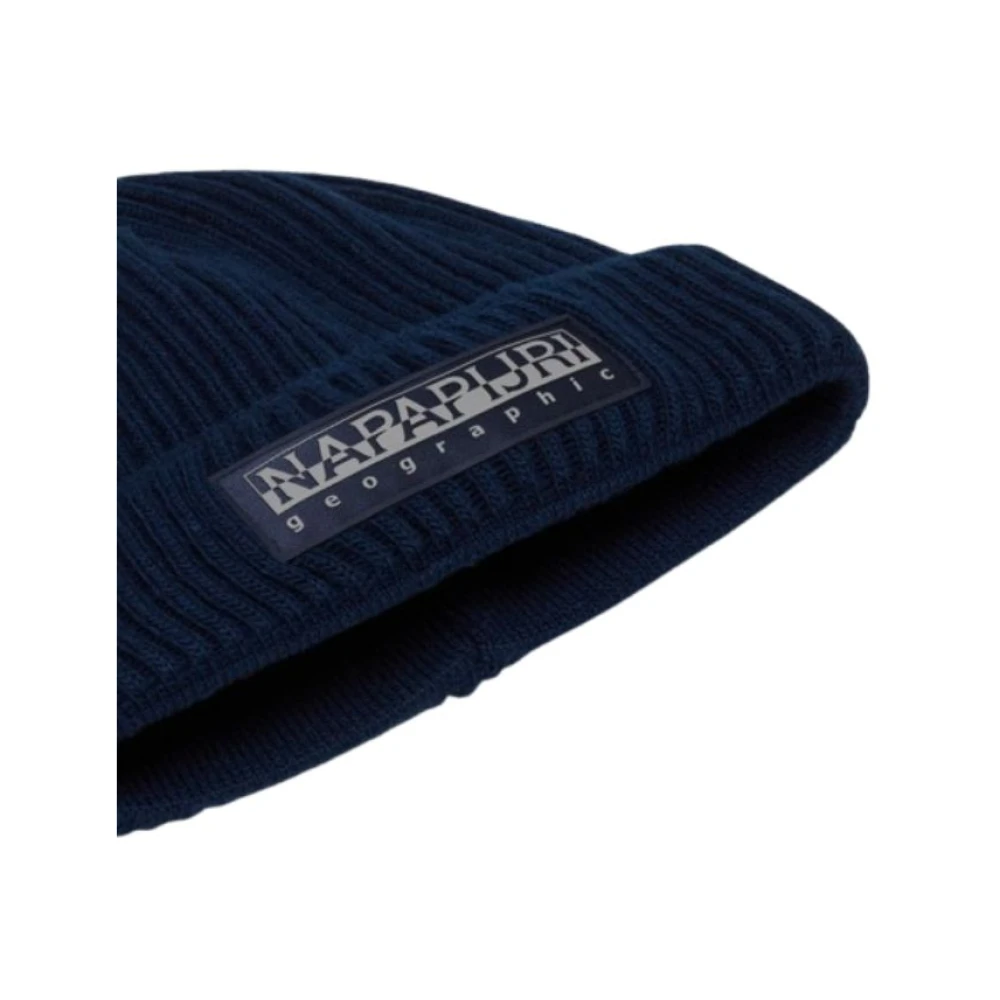 Napapijri Heren F-Vispa Beanie Muts Blue Heren