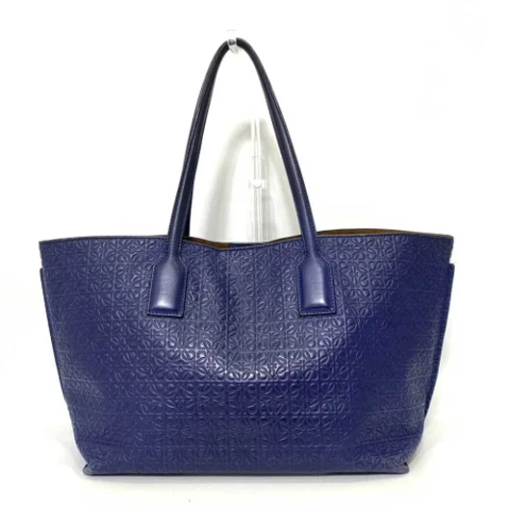 Loewe Pre-owned Fabric totes Blue Dames