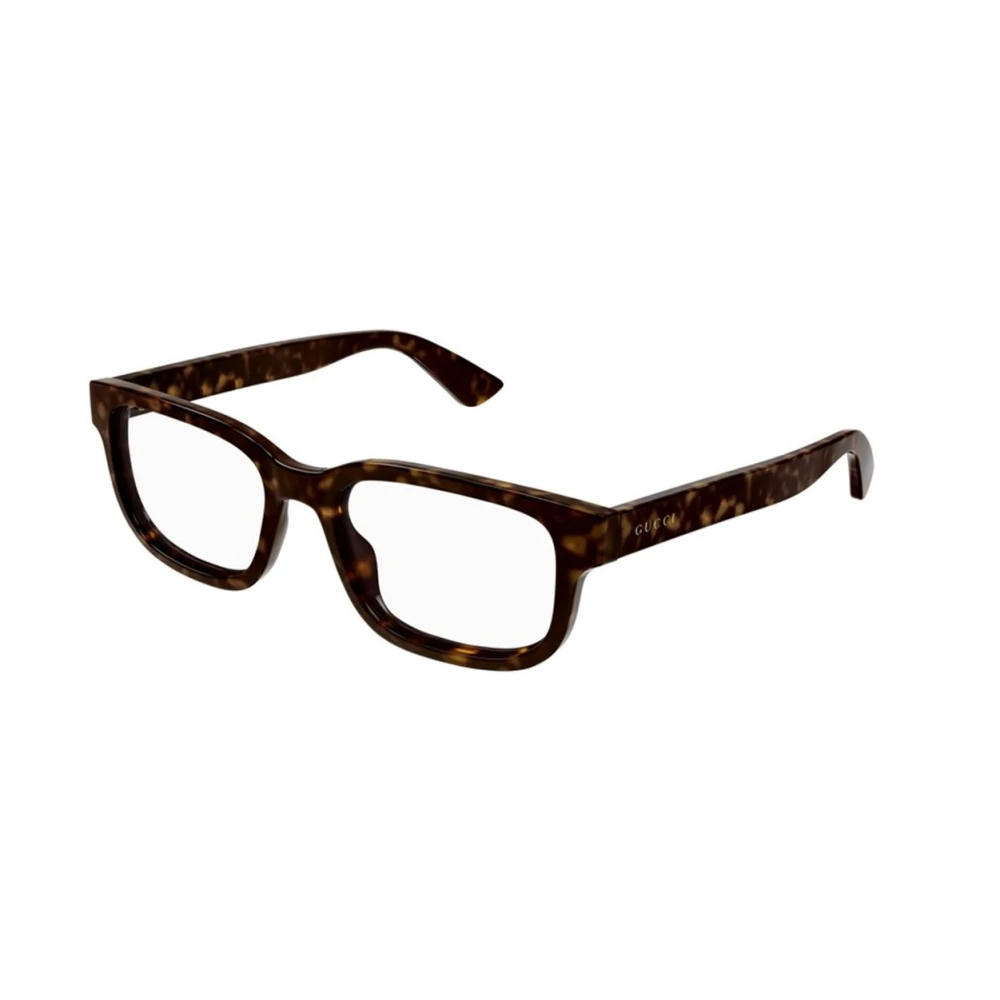 Gucci Stijlvolle Havana Montuur Brillen Brown Unisex