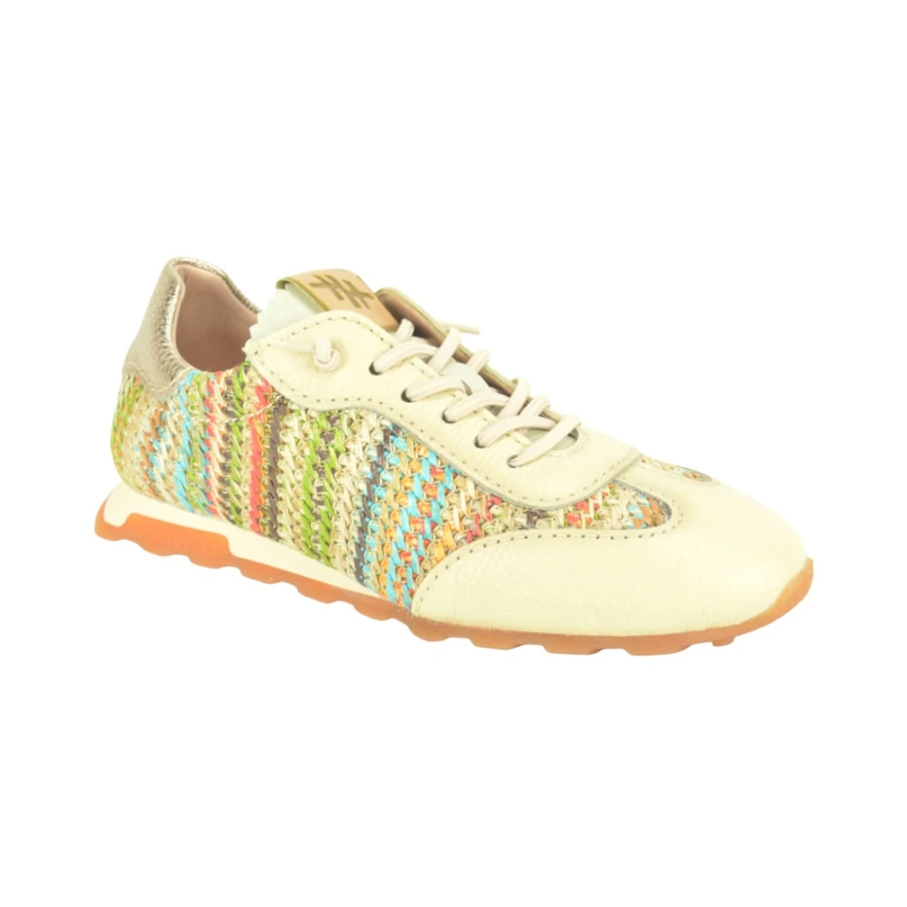 Hispanitas Raffia Sneaker N fijneZ Dames Schoenen Veelkleurig Multicolor