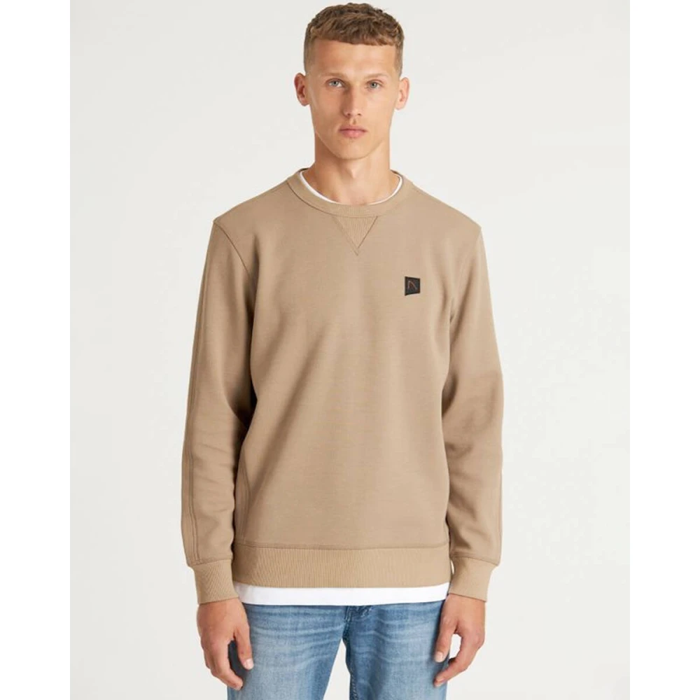 Chasin Ryder Sweatshirt Brown Heren