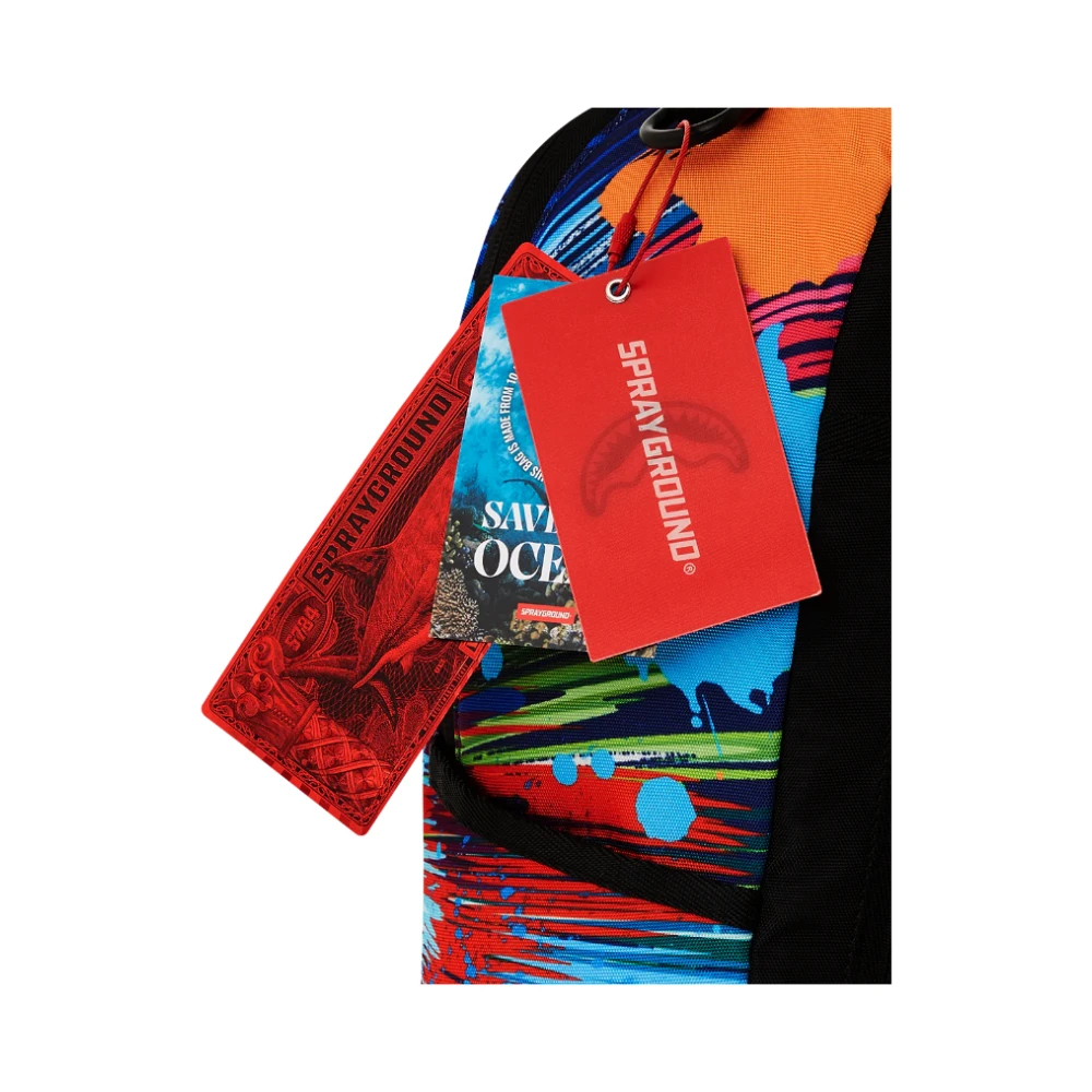 Sprayground Stijlvolle Rugzak voor Dagelijks Gebruik Multicolor Unisex