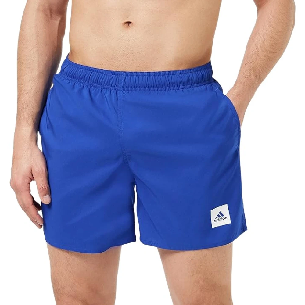 Adidas Enfärgade Blå Badshorts Blue, Herr