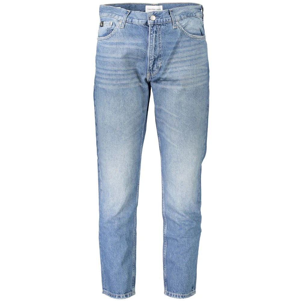 Calvin Klein Men's Blue Straight Jeans