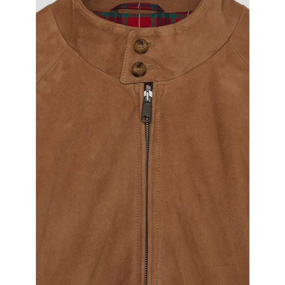 Baracuta Katoenen Herenjas Stijlvol Model Brown Heren