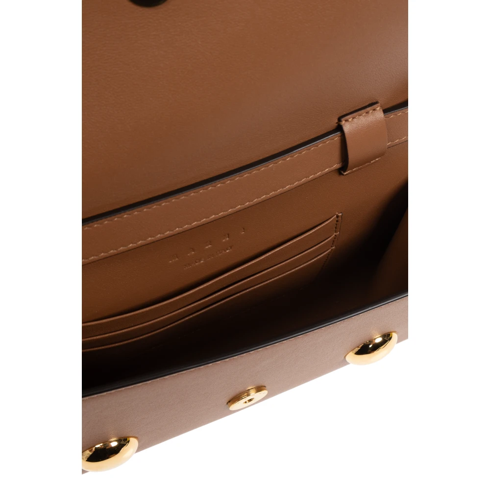 Marni Schoudertas 'Trunkaroo' Brown Dames