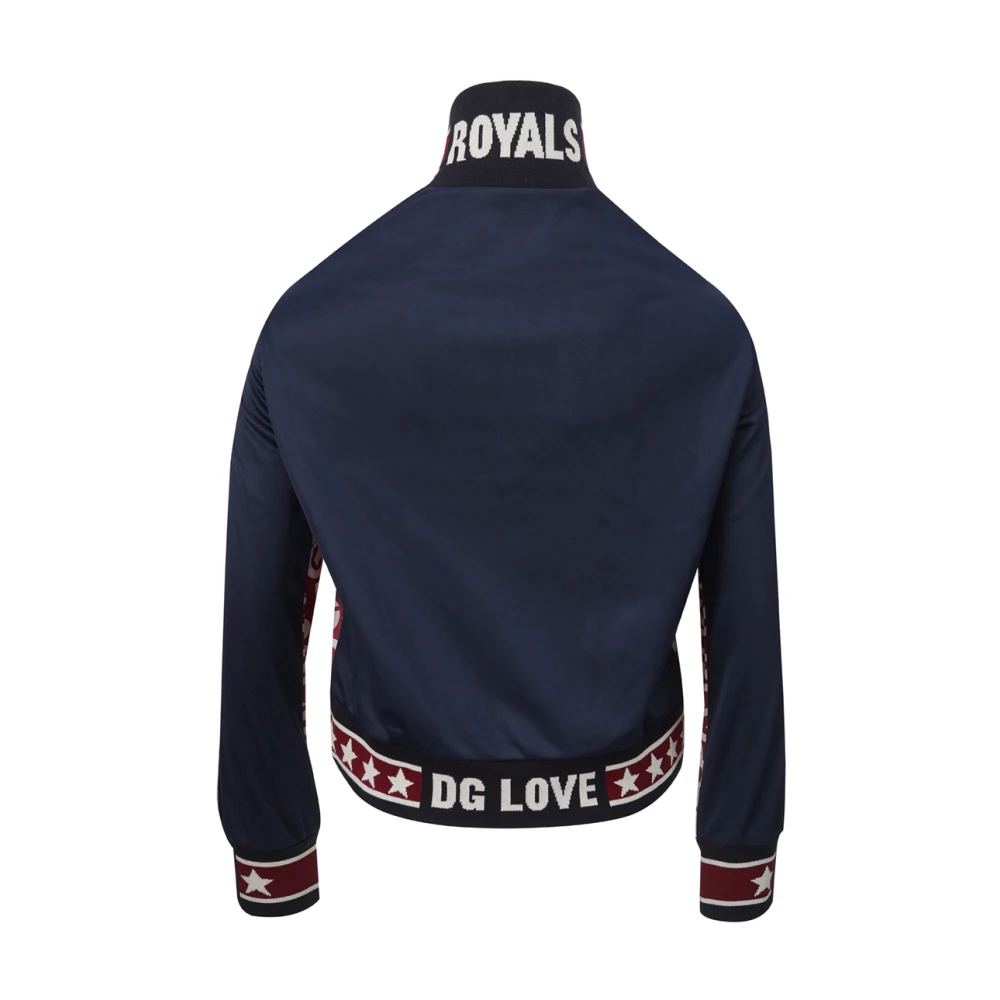 Dolce & Gabbana Zip 'D&G Queen' Sweatshirt Multicolor Dames