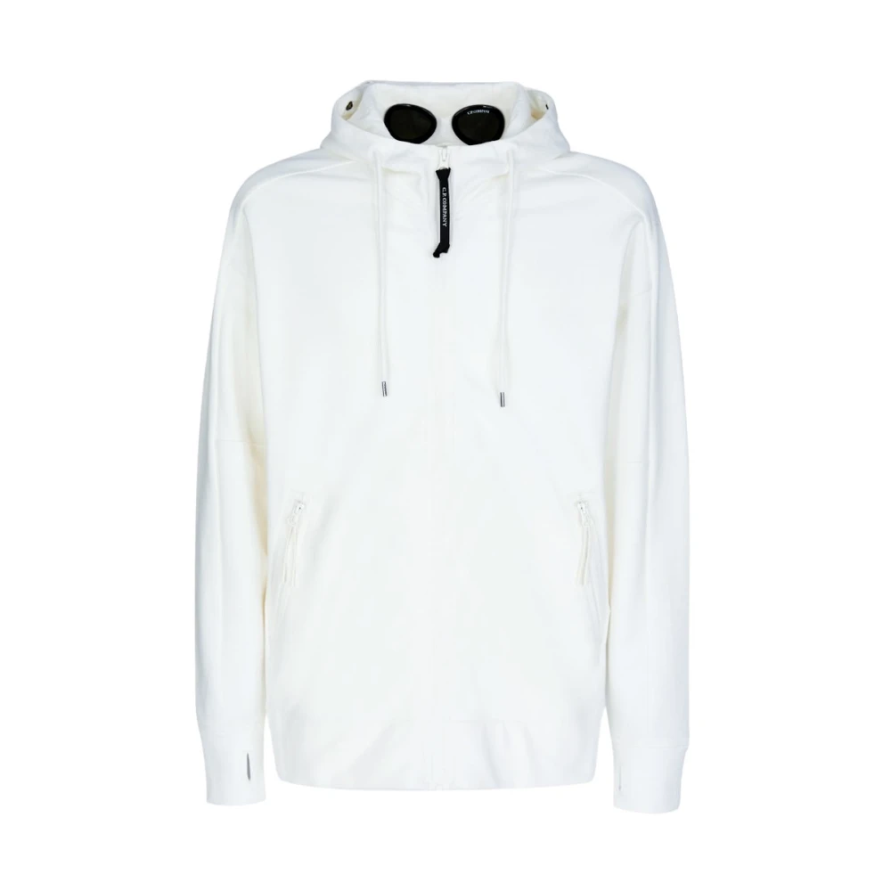 Zip-Up Hoodie med Goggle Detalj