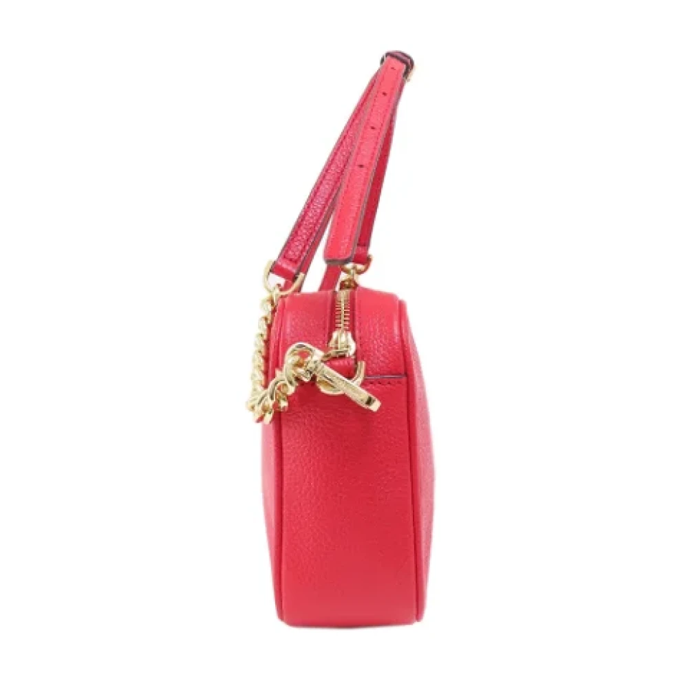 Michael Kors Pre-owned Leather shoulder-bags Red Dames