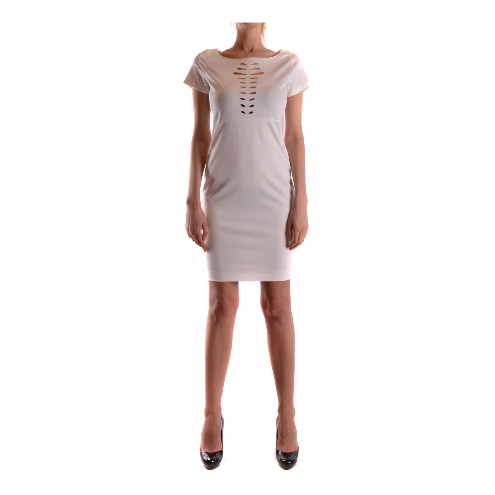 Pinko Women's White Short Dresses, M, Day Dress