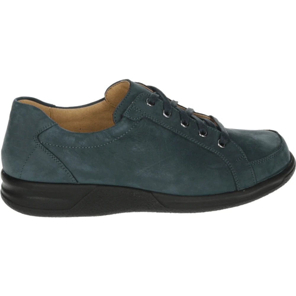 Ganter Blauwe Suède Casual Schoenen Heren Schoenen