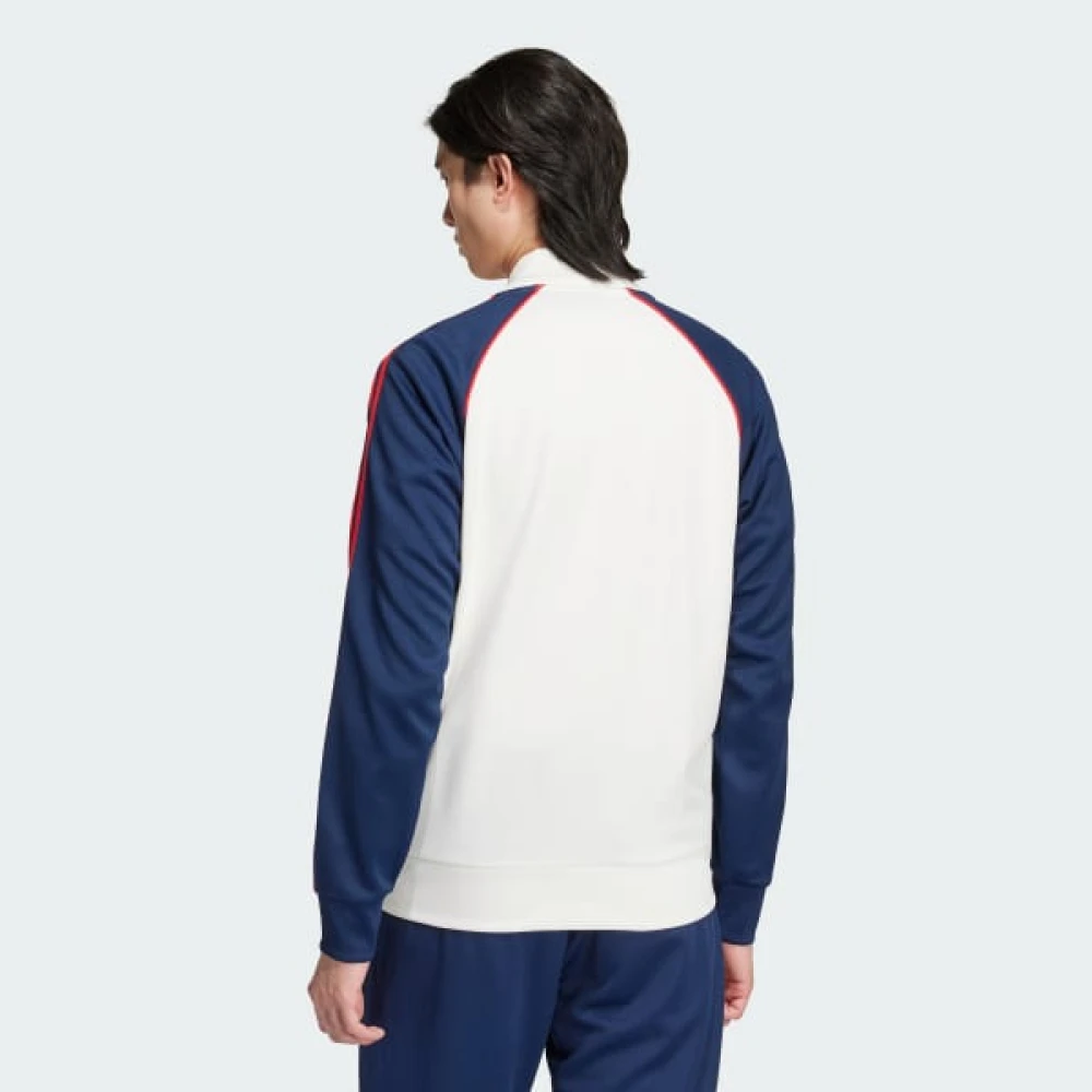 adidas Originals Heren Logo Sweater met Drie Strepen White Heren