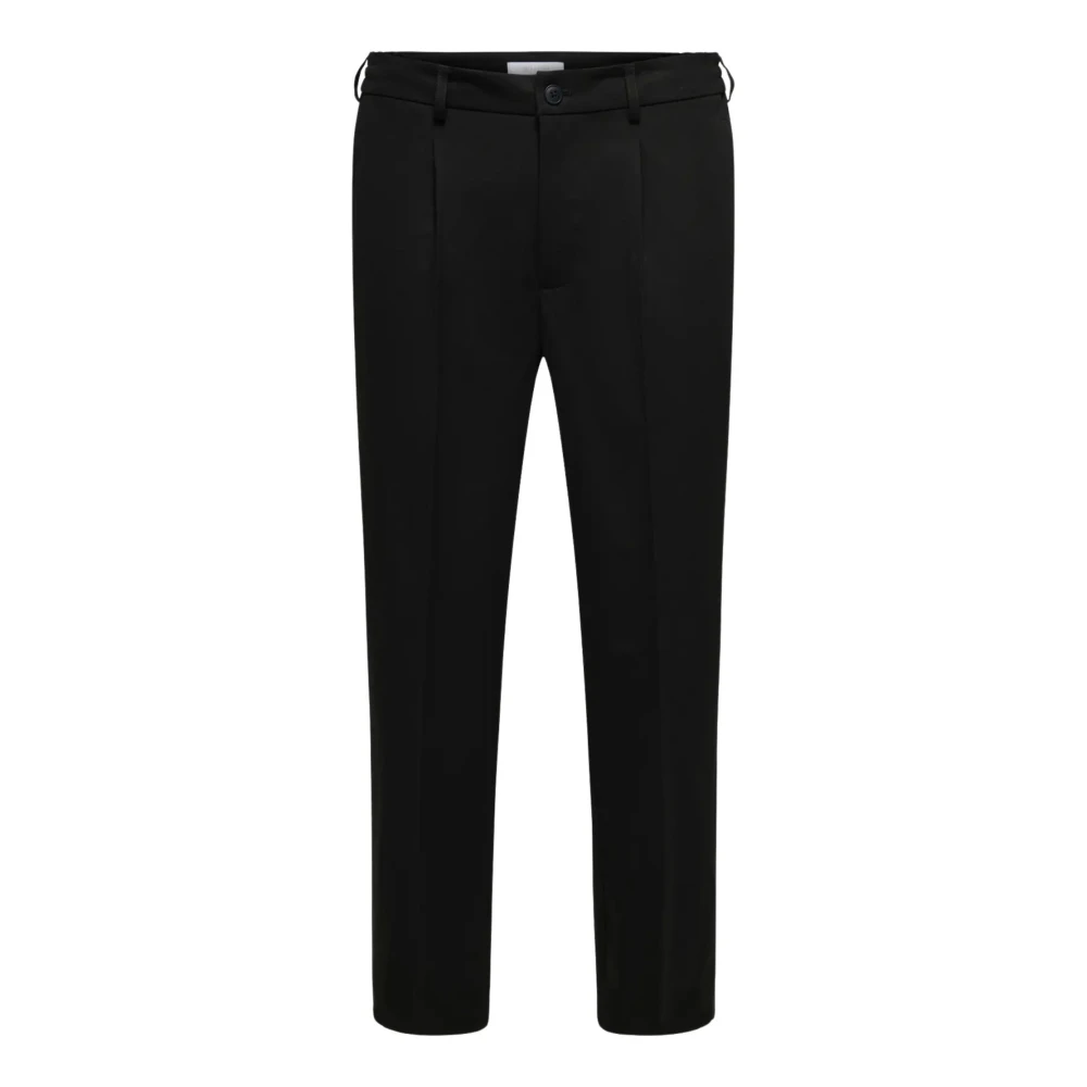 Only & Sons Uomo Nero Pantaloni, L, New,