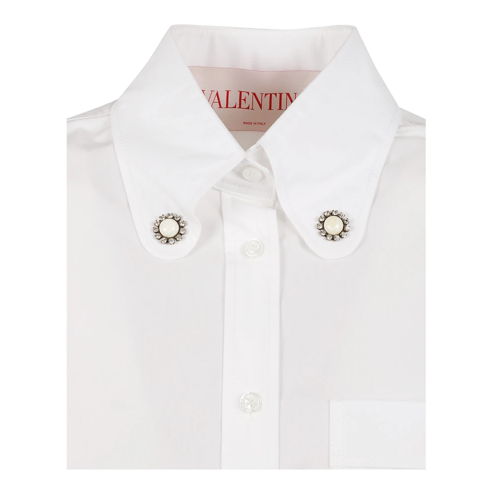 Valentino Garavani Stijlvolle Overhemden Collectie White Dames