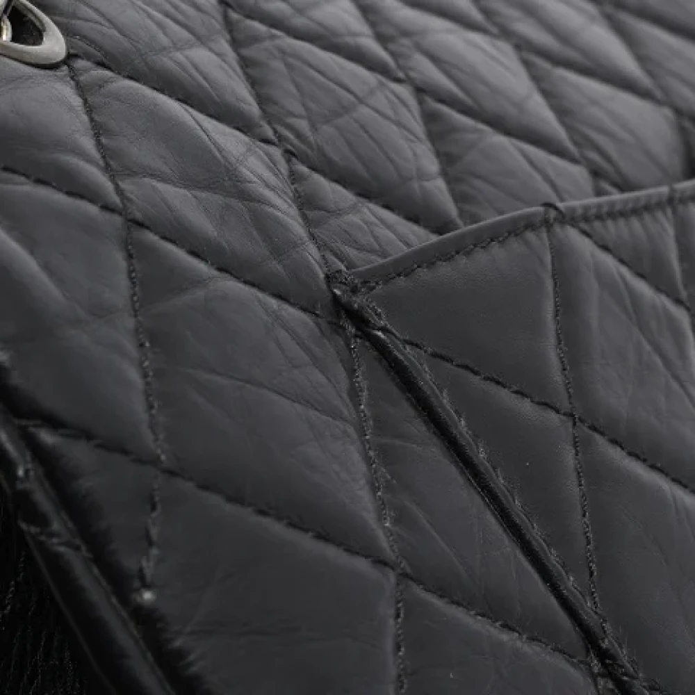 Chanel Vintage Pre-owned Leather chanel-bags Black Dames