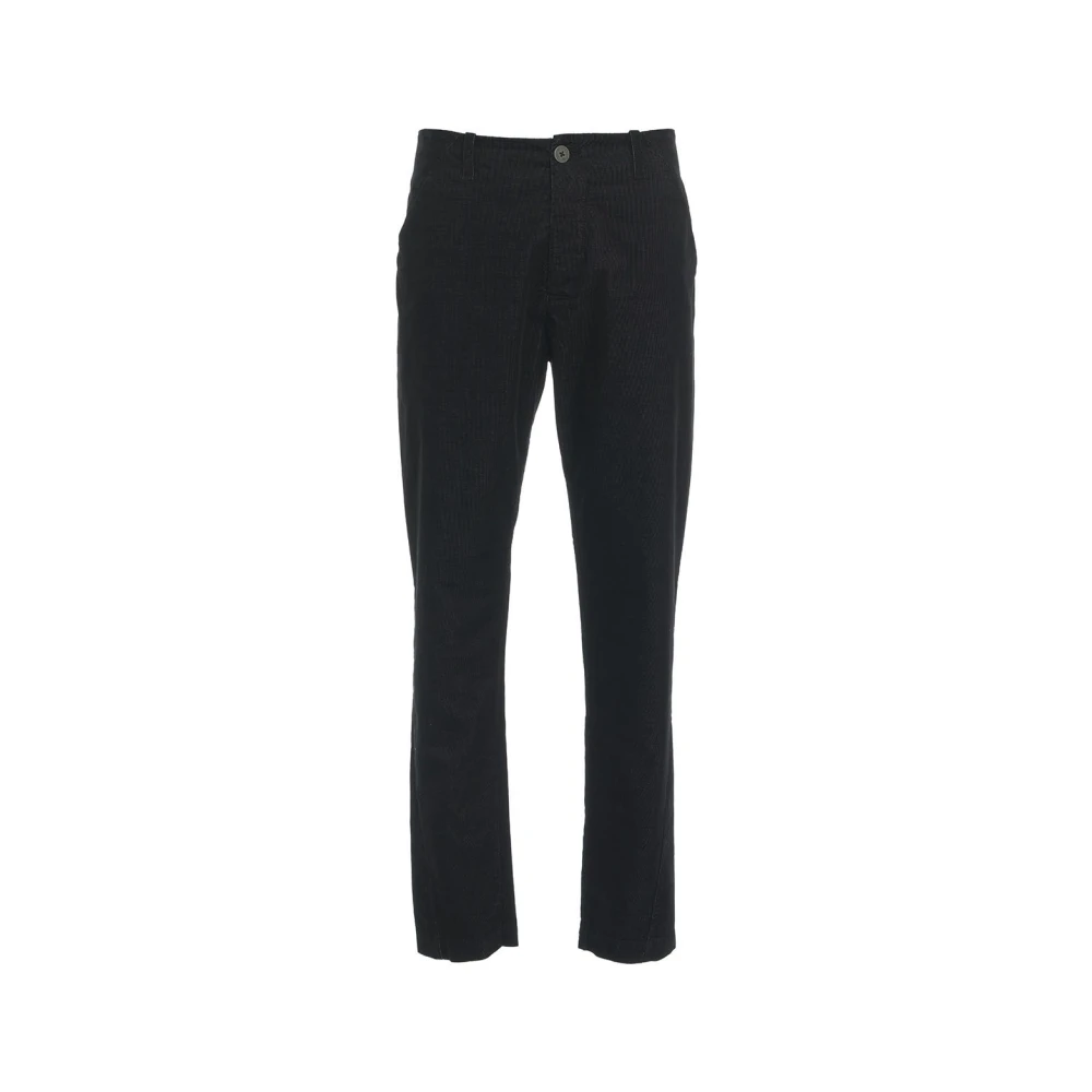 Transit Zwarte Broek Aw24 Black Heren