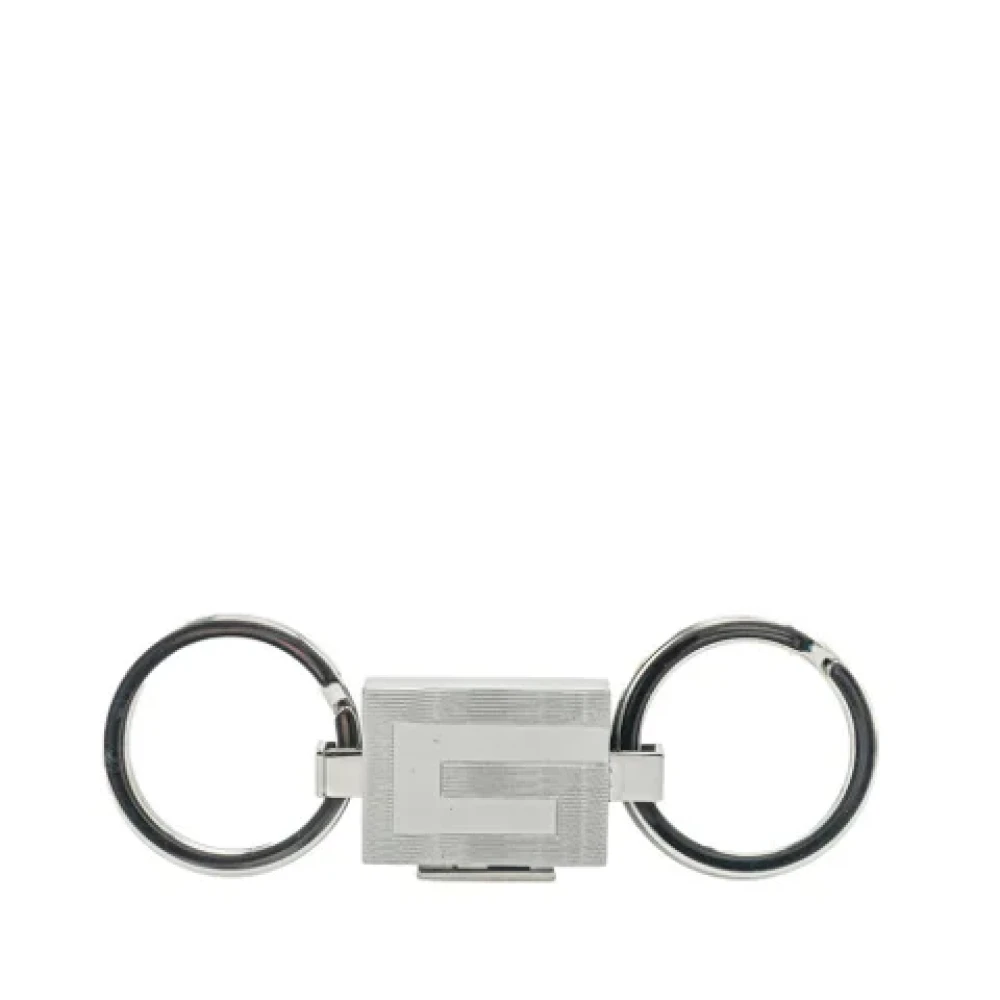 Gucci Vintage Pre-owned Metal key-holders Gray Dames
