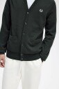 knitted-v-neck-cardigan