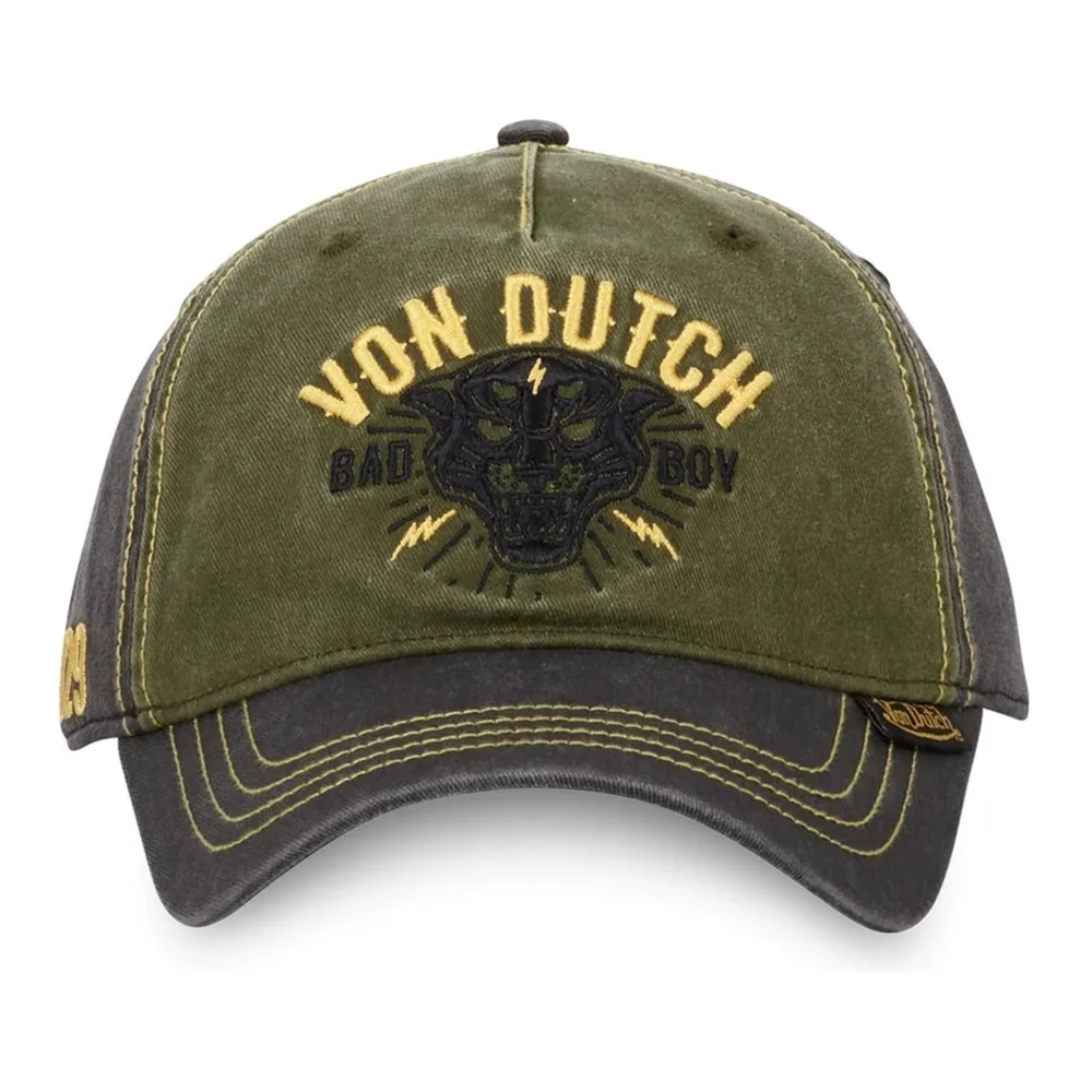 Von Dutch Groene Bad CB Trucker Cap Green Heren