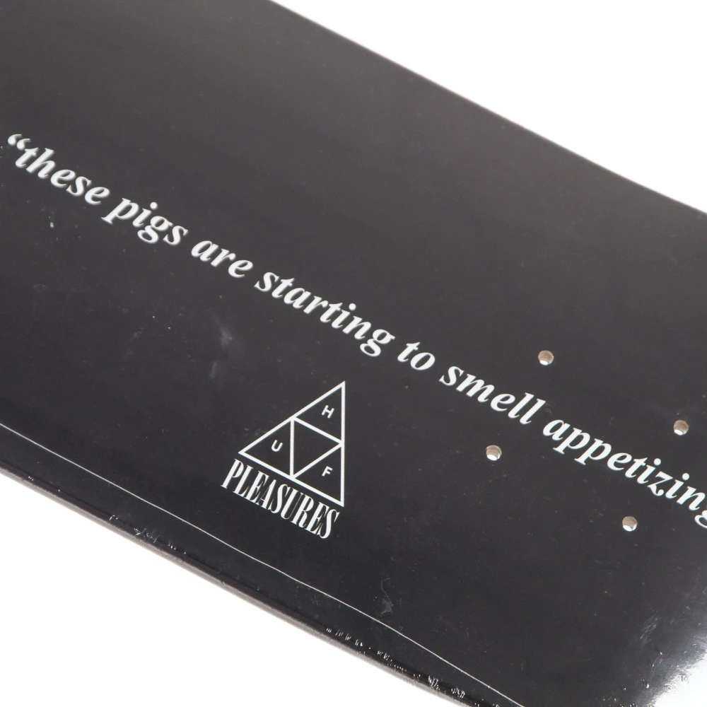 HUF Zwart Heren Skateboard Deck Collabo Model Black Heren