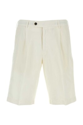 white-lyocell-blend-bermuda-shorts