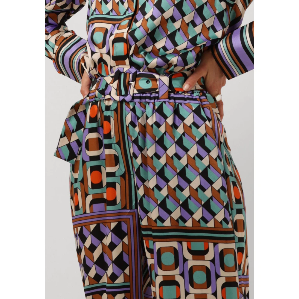 Suncoo Wijde Broek Dames Jairo Multicolor Dames