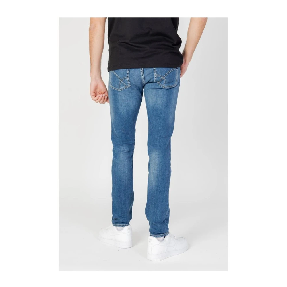 GAS Slim katoenen jeans collectie Blue Heren