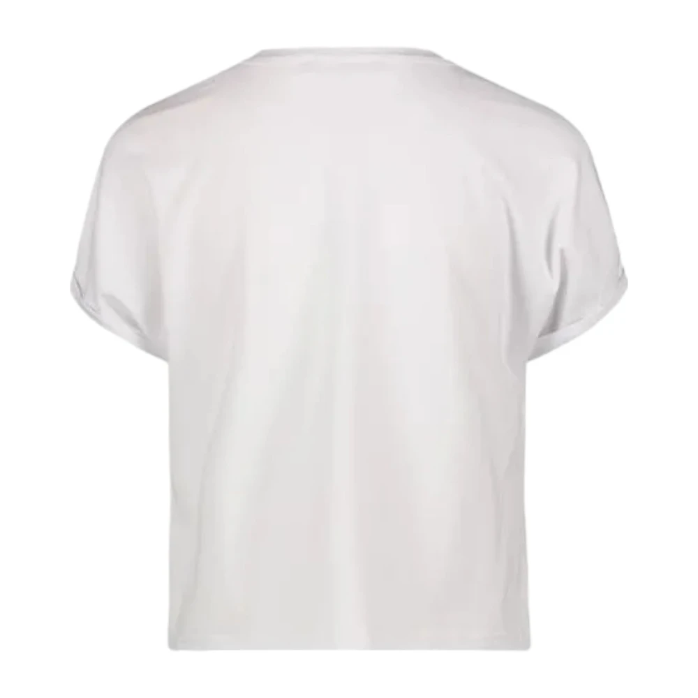 Gaudi Korte Mouw T-shirt White Dames