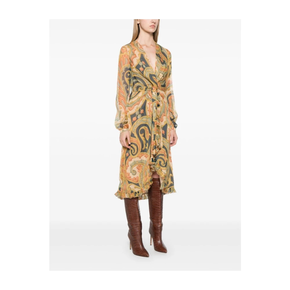 ETRO Elegante Zwarte Jurk voor Vrouwen Multicolor Dames