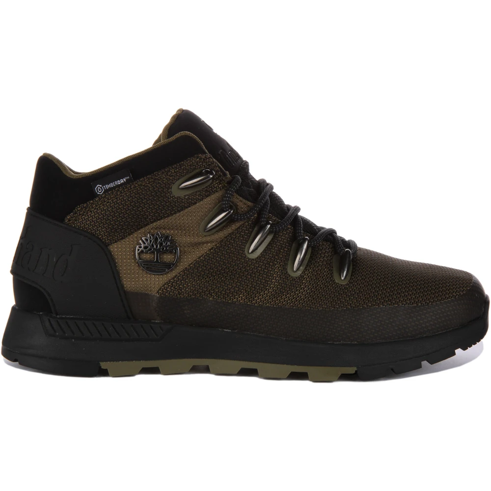 Timberland Men's Green Lace-Up Boots, 12 Uk, Sprint Trekker Lace-Up Boots