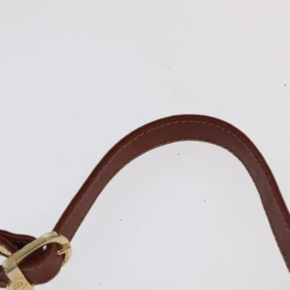 Fendi Vintage Pre-owned Canvas shoulder-bags Black Dames